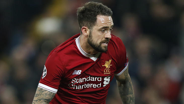 Danny Ings of Liverpool during the Champions League Round of 16, 2nd Leg match at Anfield Stadium, Liverpool. Picture date: 6th March 2018. Picture credit should read: Simon Bellis/Sportimage via PA Images